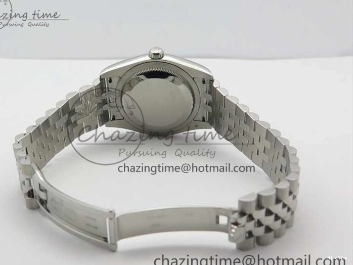 MiroTime 0801 DateJust 36 SS 116234 ARF 1:1 Best Edition 904L Steel Blue Dial Roman Markers on Jubilee Bracelet SH3135 V WellDesigned 3199